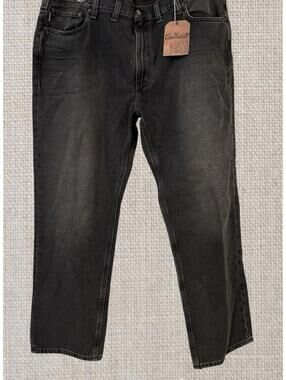 Carhartt Series 1889 Slim StraightJeans Mens Sz 44/30 Black Denim NWT